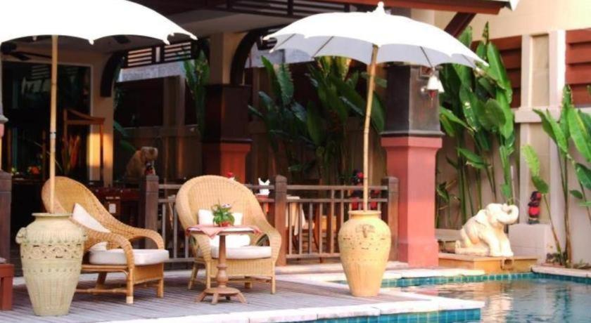 Sarita Chalet & Spa Hotel - Sha Extra Plus Jomtien Beach Exteriör bild